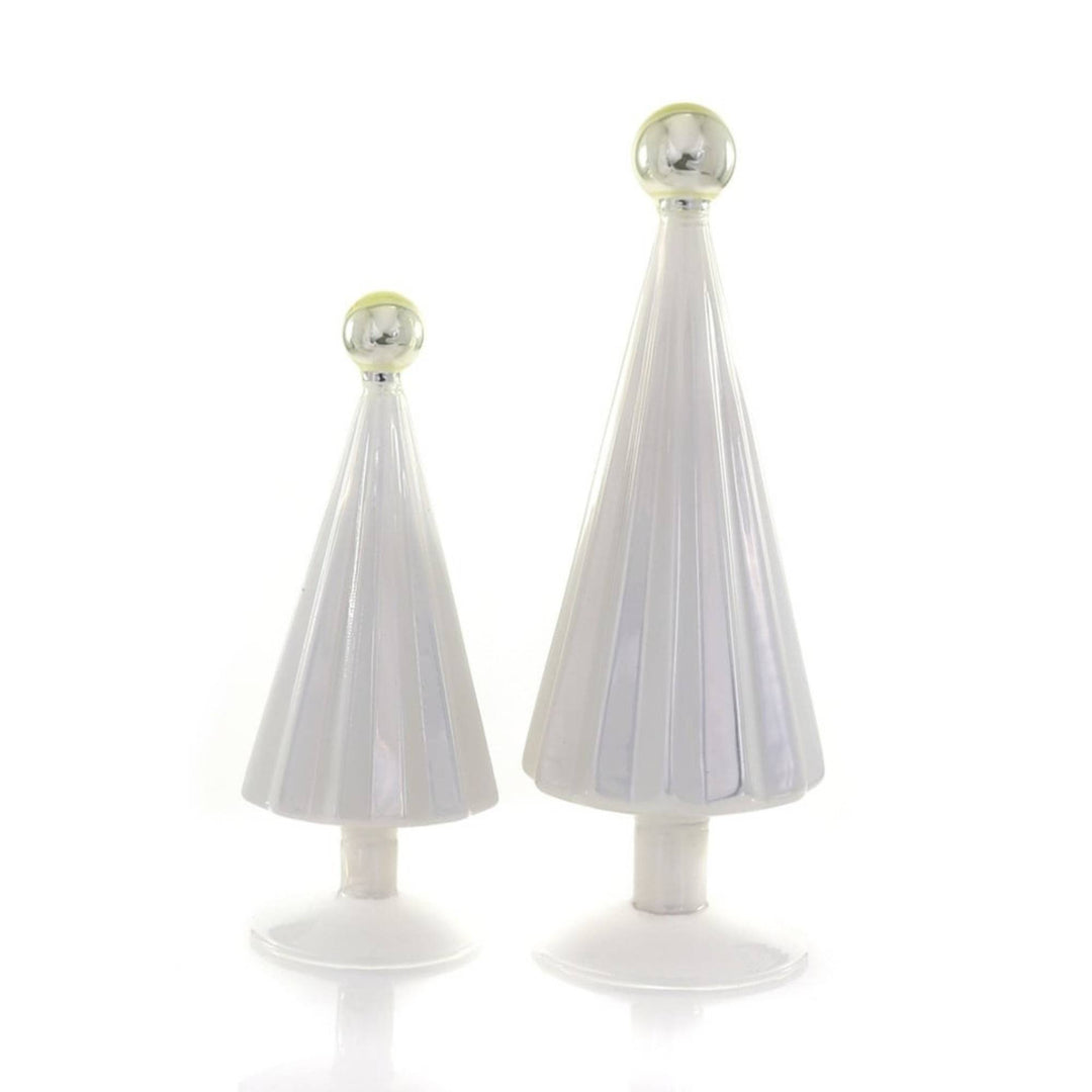 Pleated Tree - Pearl Blue - Small