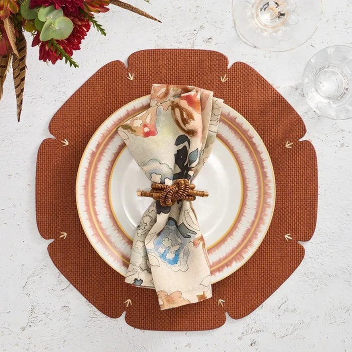 Coil Napkin Ring - Brown