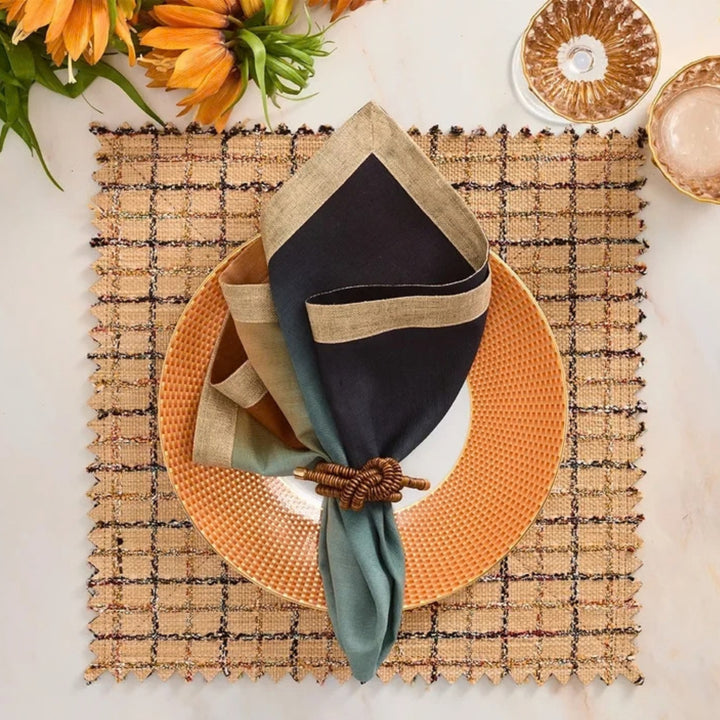 Coil Napkin Ring - Brown