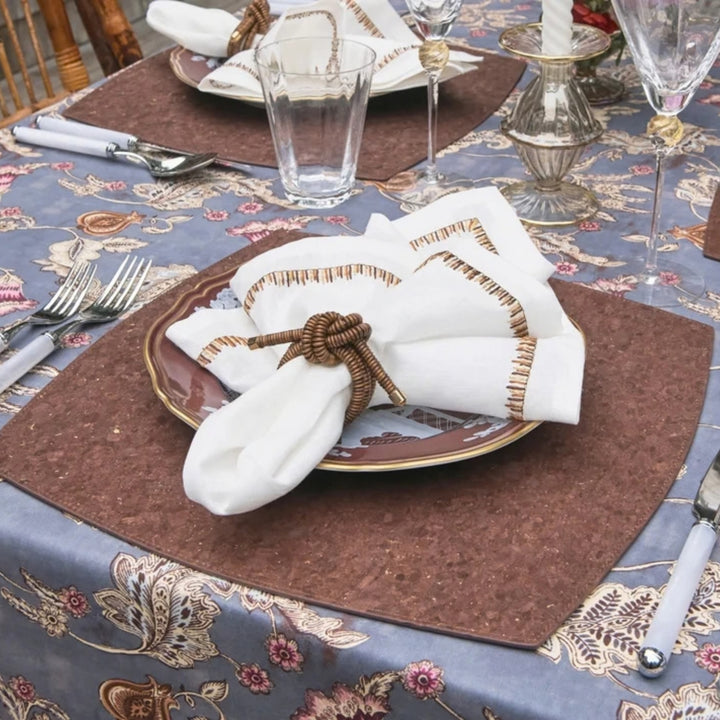 Coil Napkin Ring - Brown