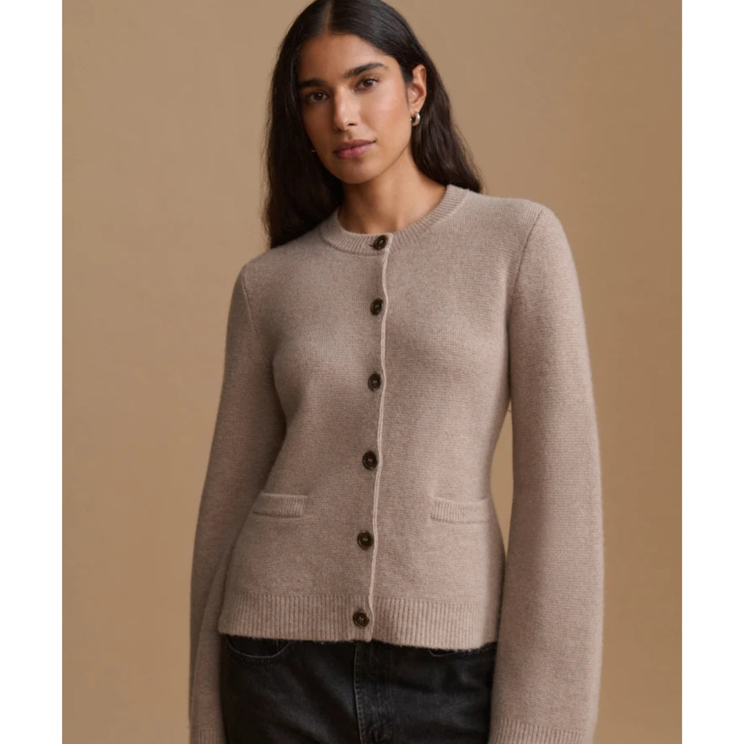 Cooper Cardigan in Taupe