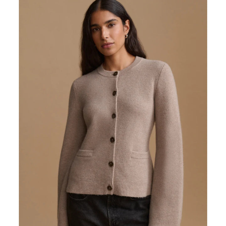 Cooper Cardigan in Taupe