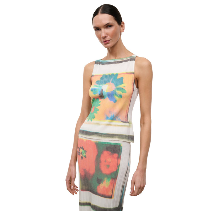 Noemi Skirt in Superbloom Scarf