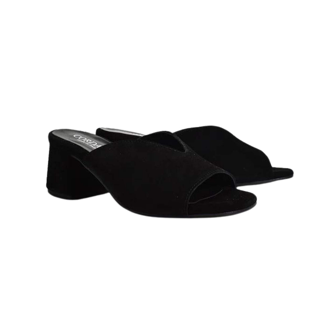 Pollie Mule in Nero