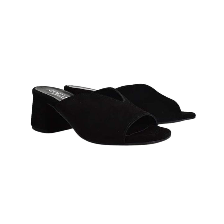 Pollie Mule in Nero