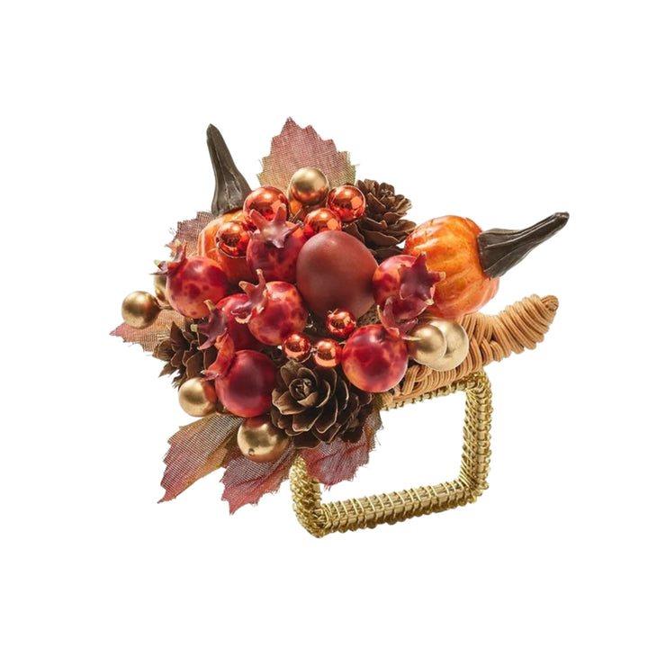 Cornucopia Napkin Ring - Multi