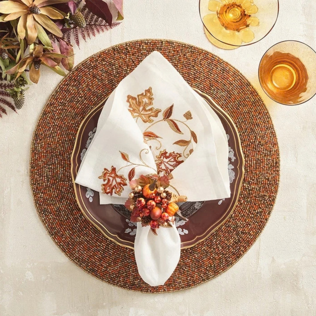Cornucopia Napkin Ring - Multi