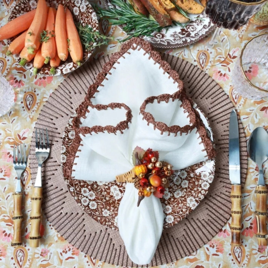 Cornucopia Napkin Ring - Multi