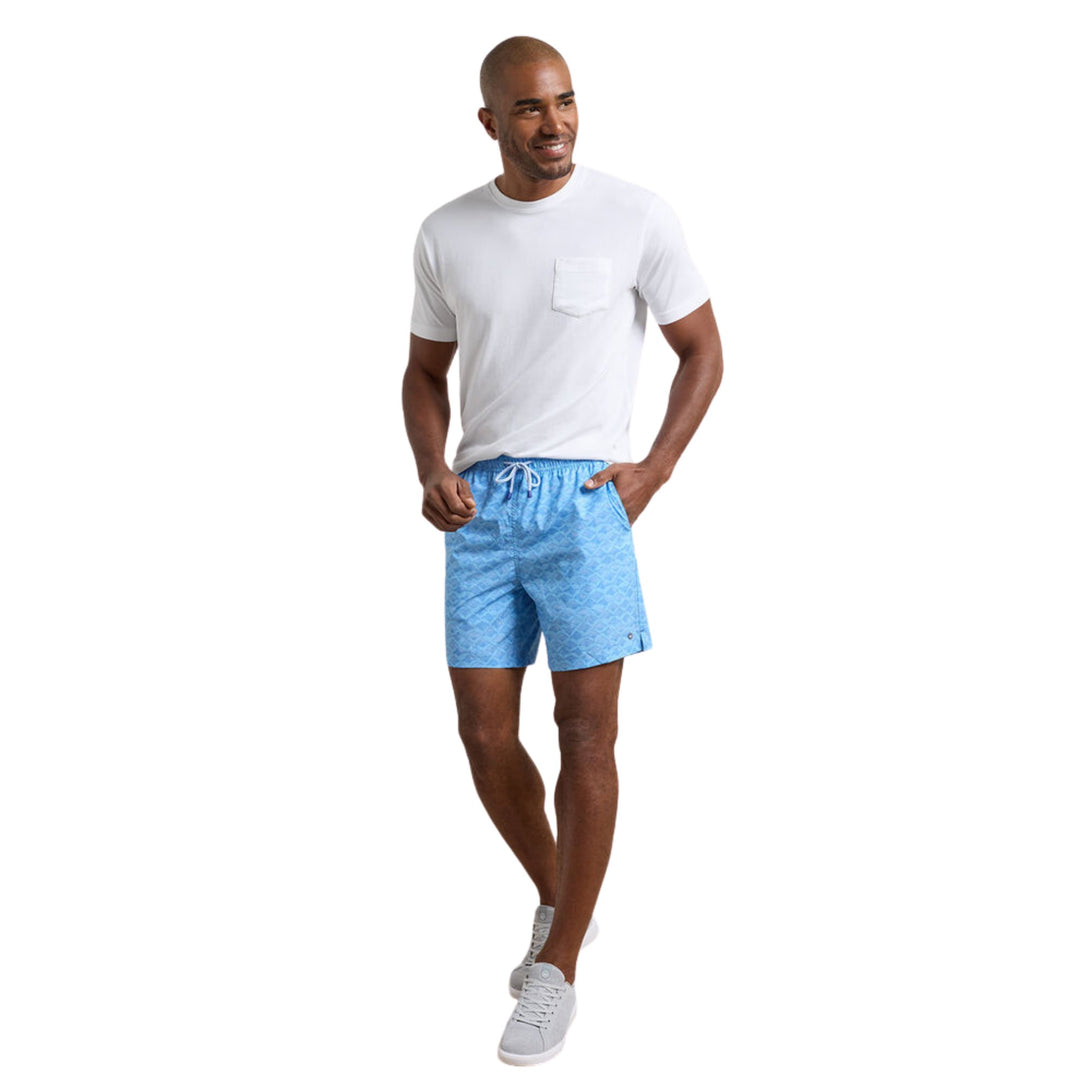 Coronado Swim Trunk in Crystal Sea