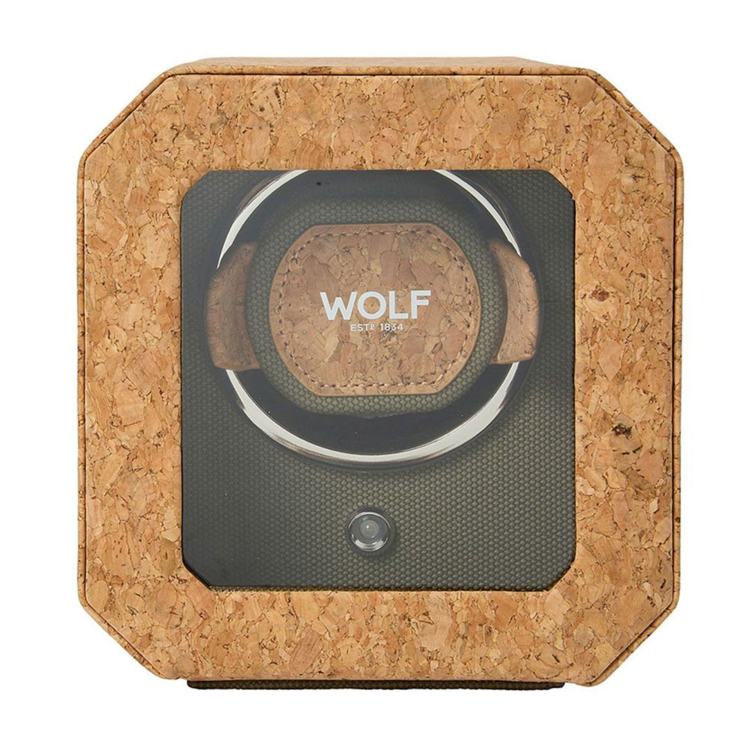 Cortica Single Watch Winder in Cork