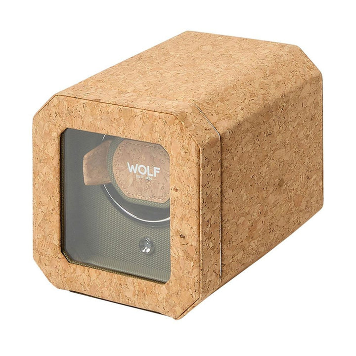 Cortica Single Watch Winder in Cork
