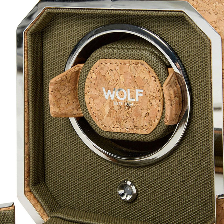 Cortica Single Watch Winder in Cork