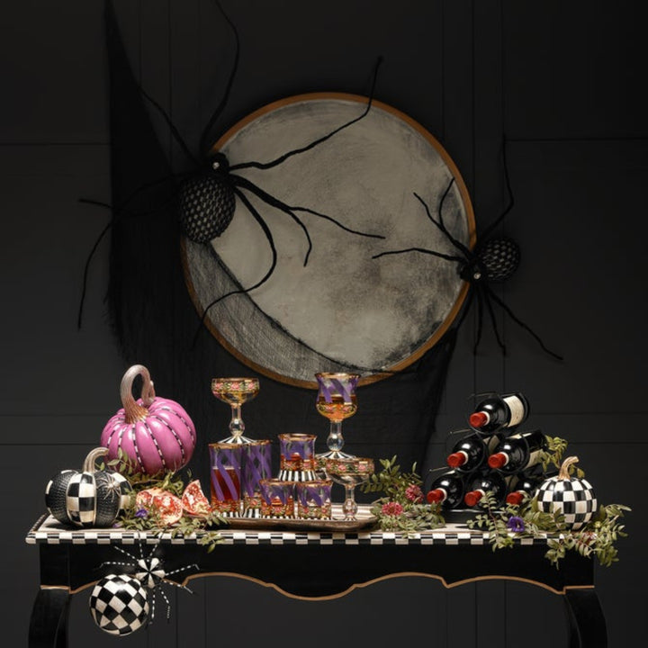 Courtly Check Glossy Pumpkin - Mini