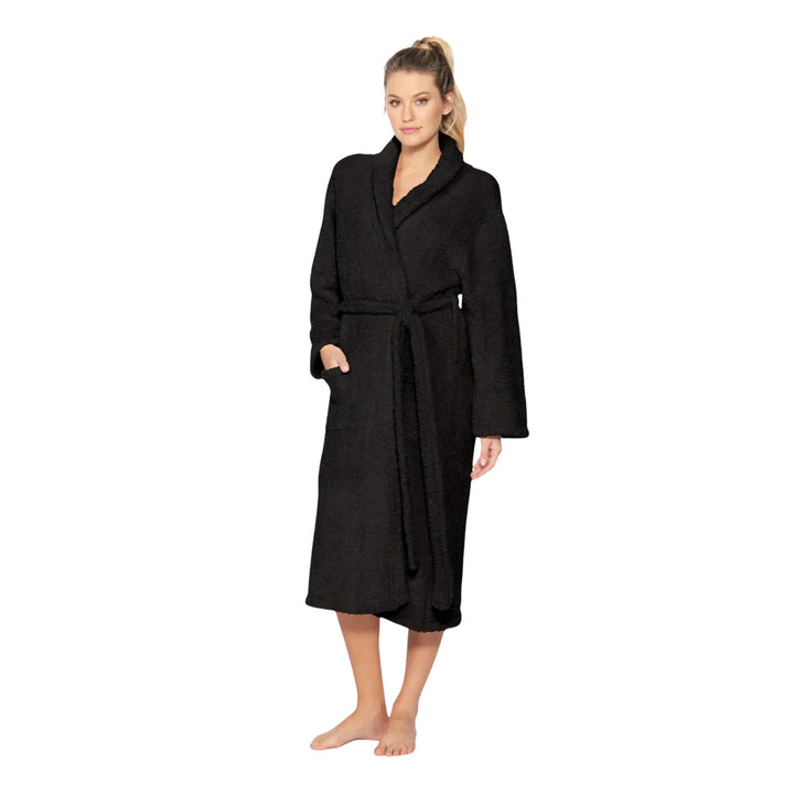 CozyChic Adult Robe, Black