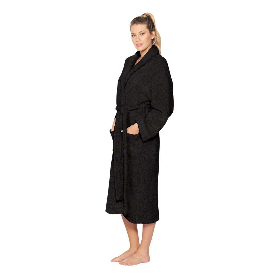 CozyChic Adult Robe, Black