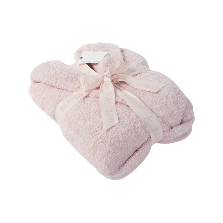 CozyChic Adult Robe, Dusty Rose-White