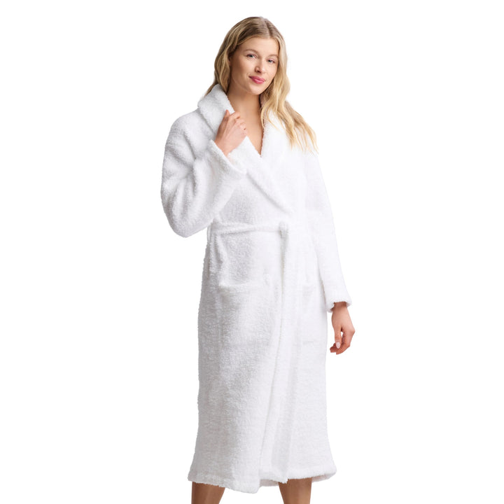 CozyChic Adult Robe, White