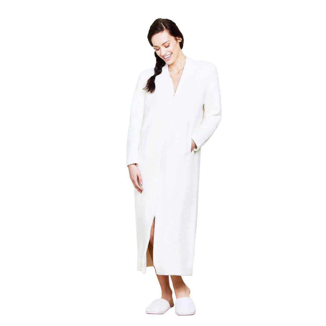 CozyChic Full-Zip V-Neck Lounger