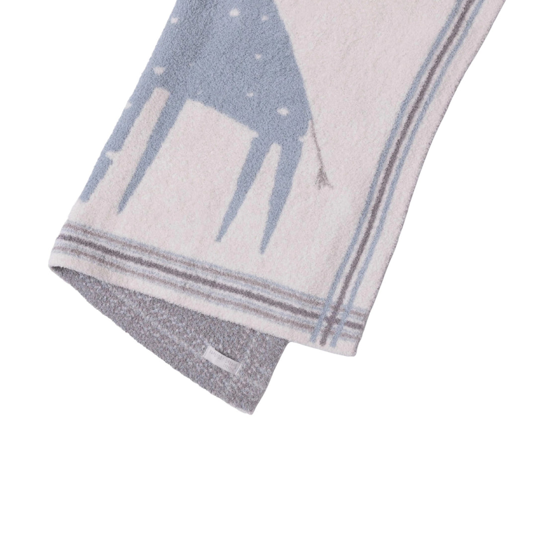 CozyChic Giraffe Stroller Blanket, Rain Drop Multi