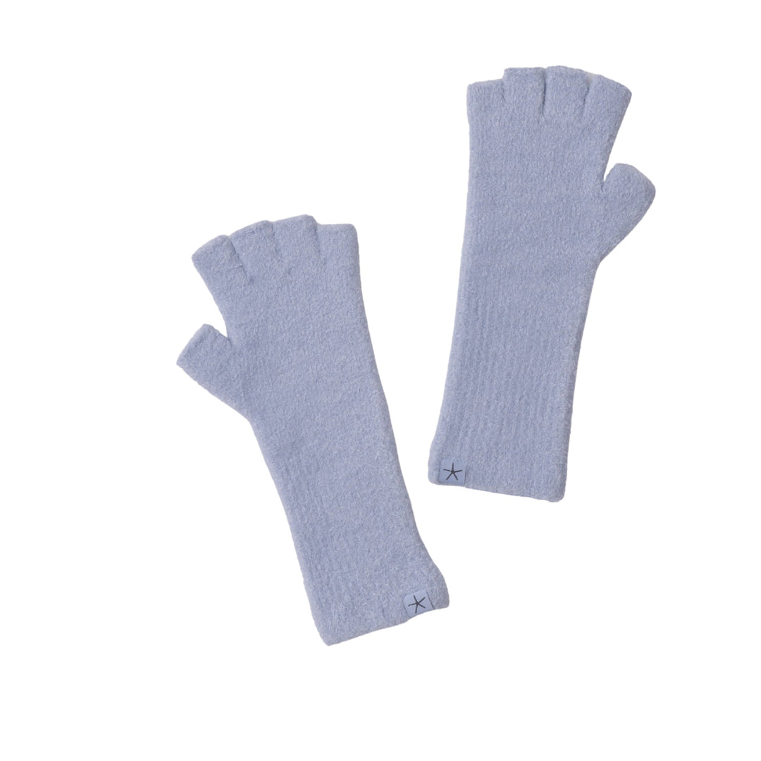 CozyChic Lite Fingerless Gloves, Snow Drop