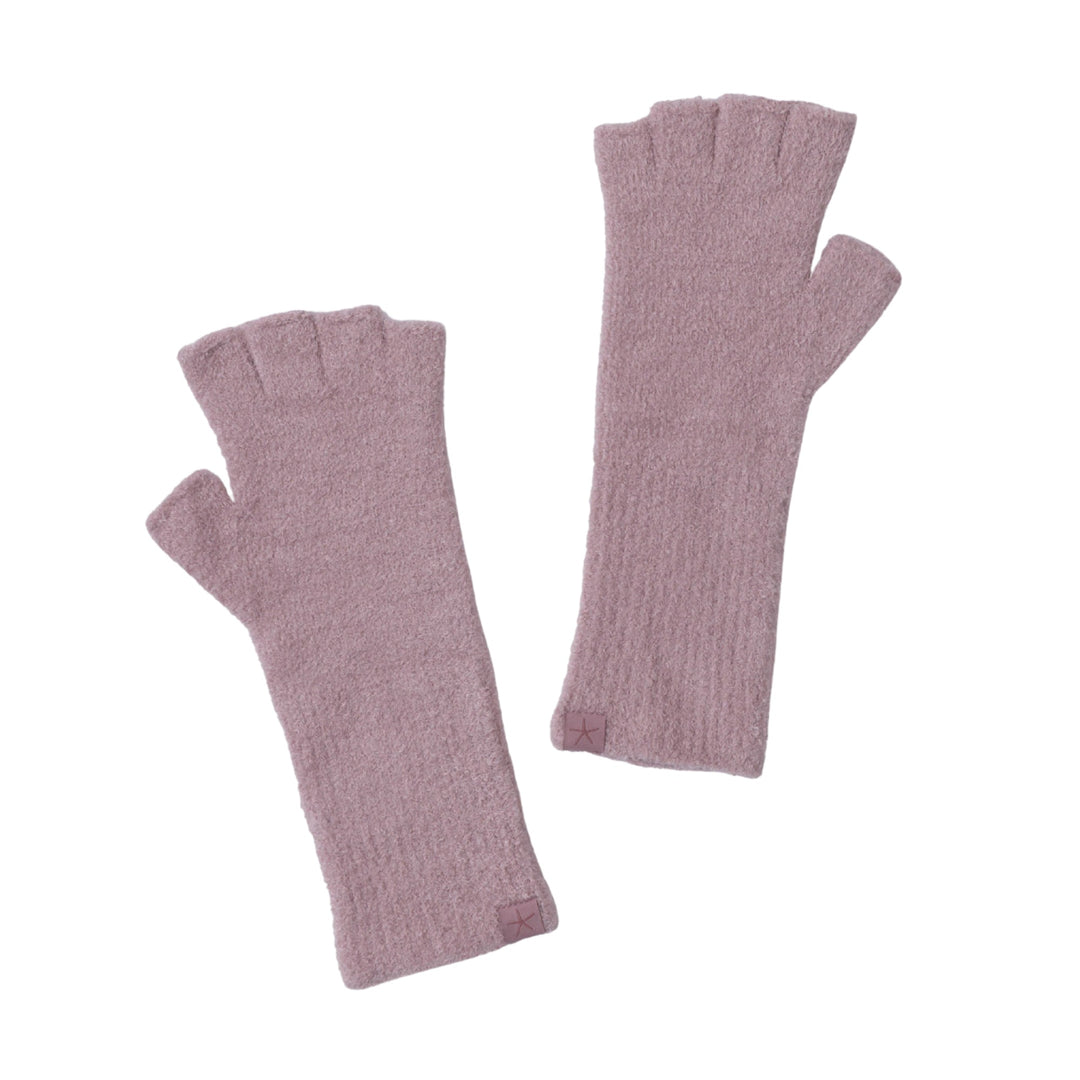 CozyChic Lite Fingerless Gloves, Teaberry