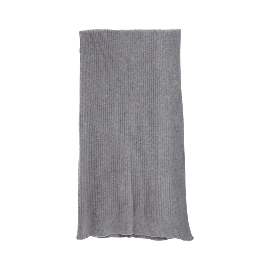 CozyChic Lite Rib Throw, Pewter