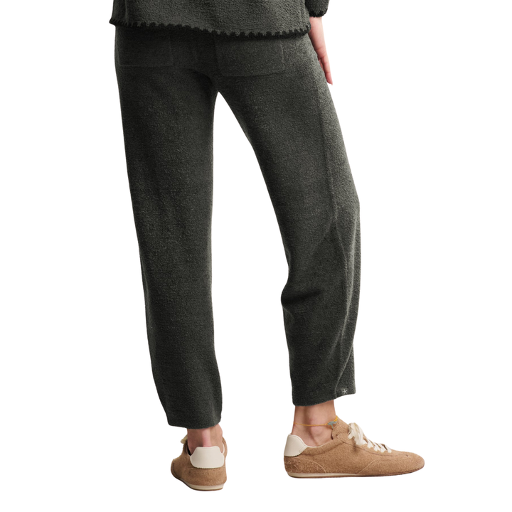 CozyChic Lite Barrel Leg Pant, Dark Moss