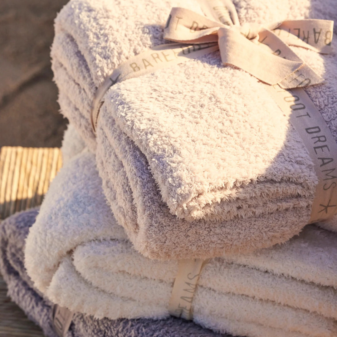 CozyChic Throw 54x72, Cream
