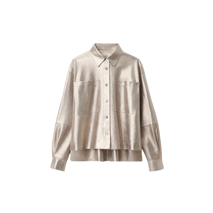 Cropped Boyfriend Shirt