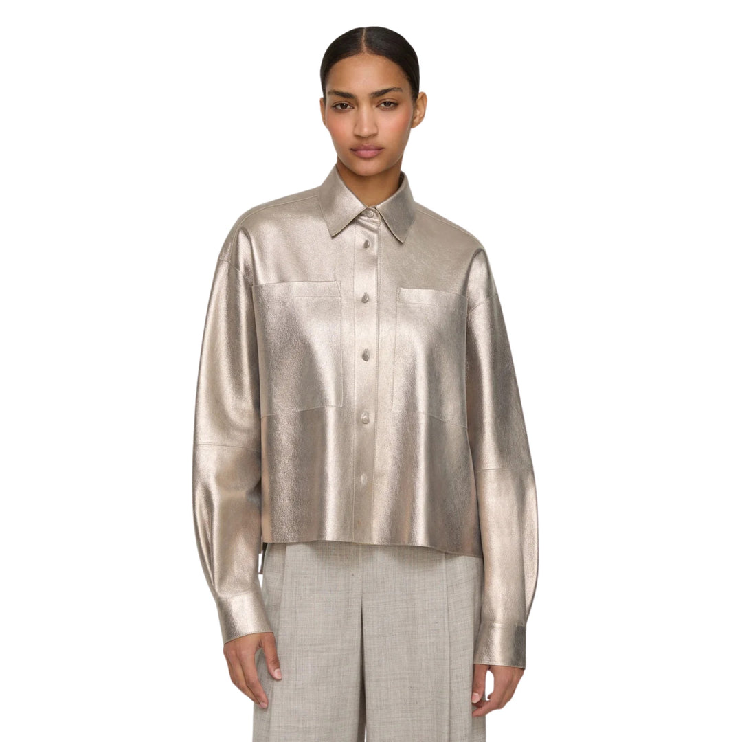 Cropped Boyfriend Shirt