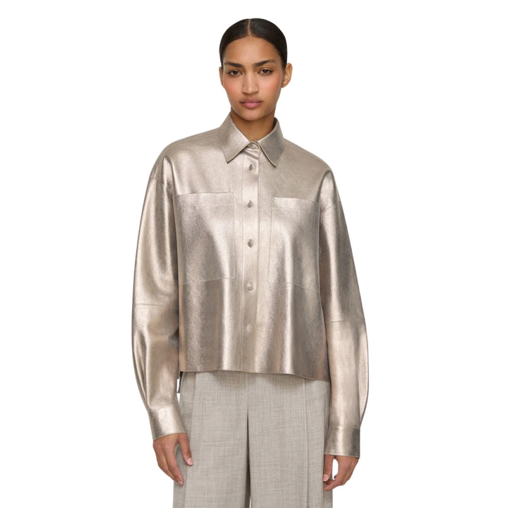Cropped Boyfriend Shirt