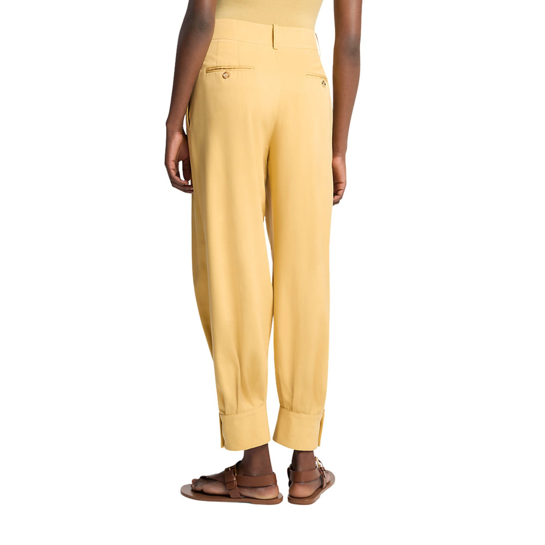 Cuffed Carrot Trouser in Palomino