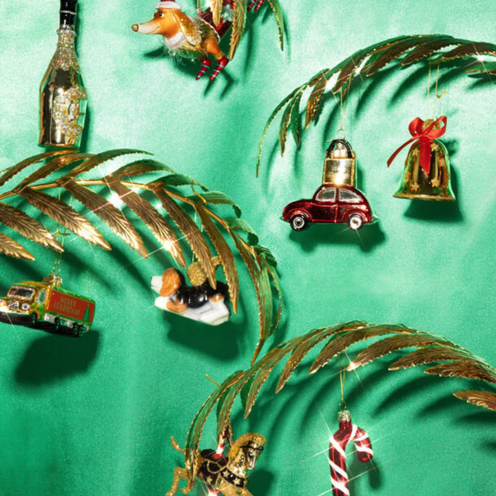 Dachsund with Hat Ornament