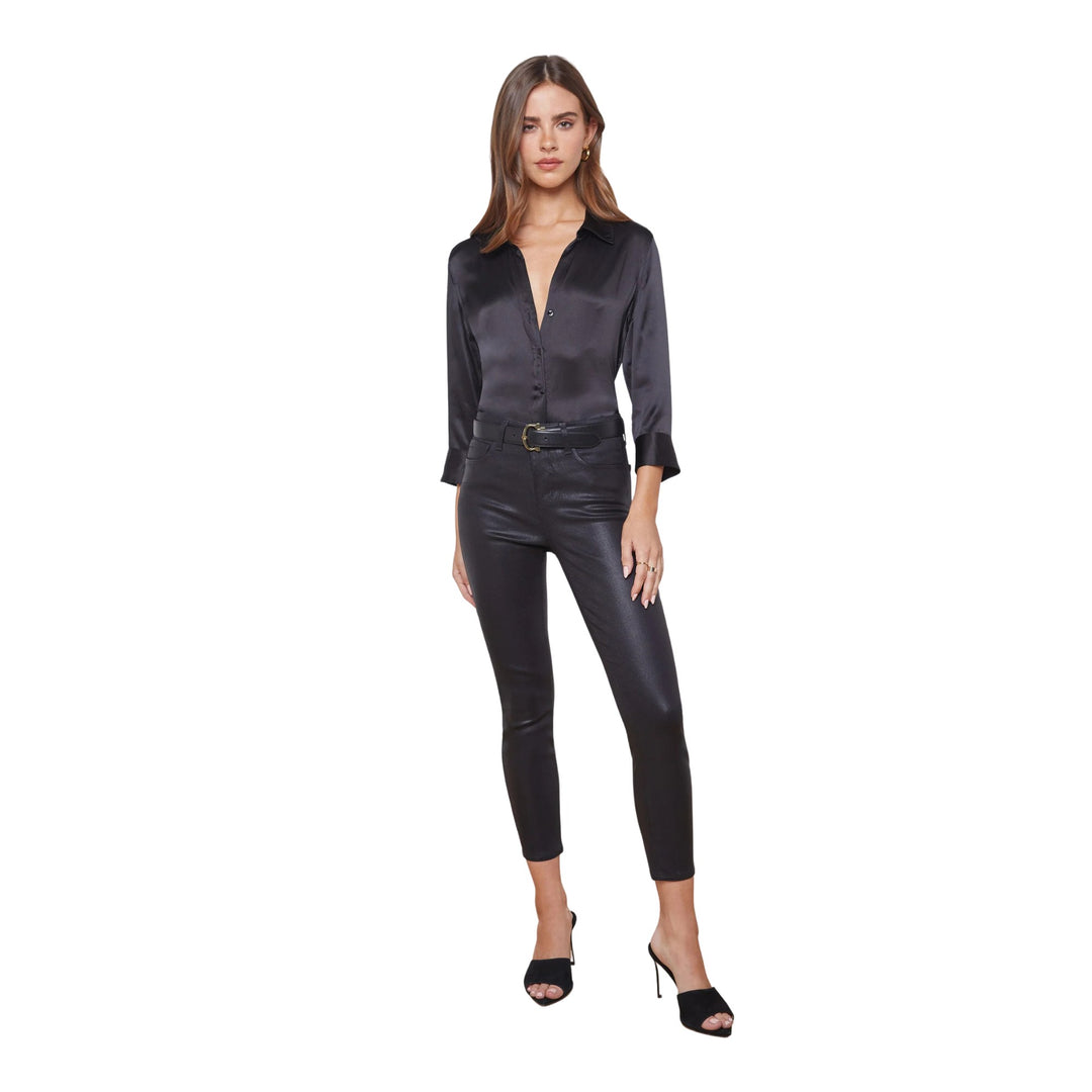 Dani 3/4 Sleeve Blouse, Black