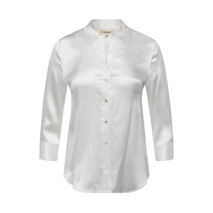 Dani 3/4 Sleeve Blouse, Ivory