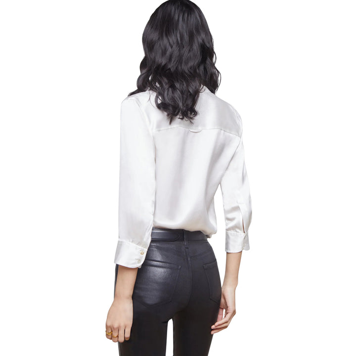 Dani 3/4 Sleeve Blouse, Ivory