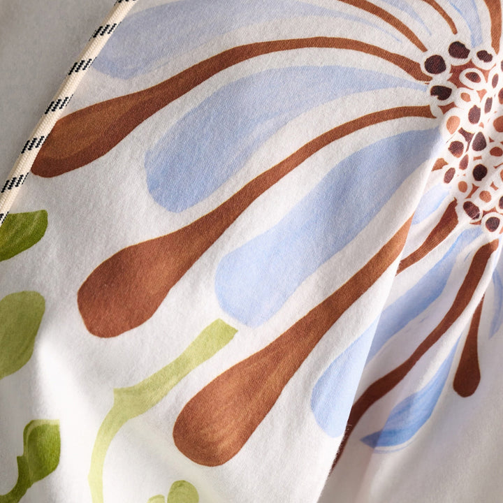 Daydream Flower Shirt in White Sky