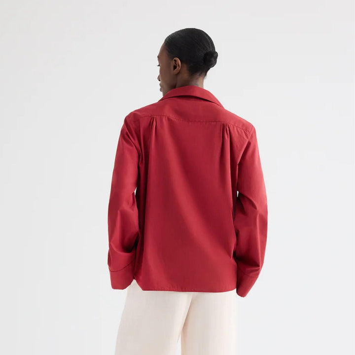 Deep V Relaxed Shirt