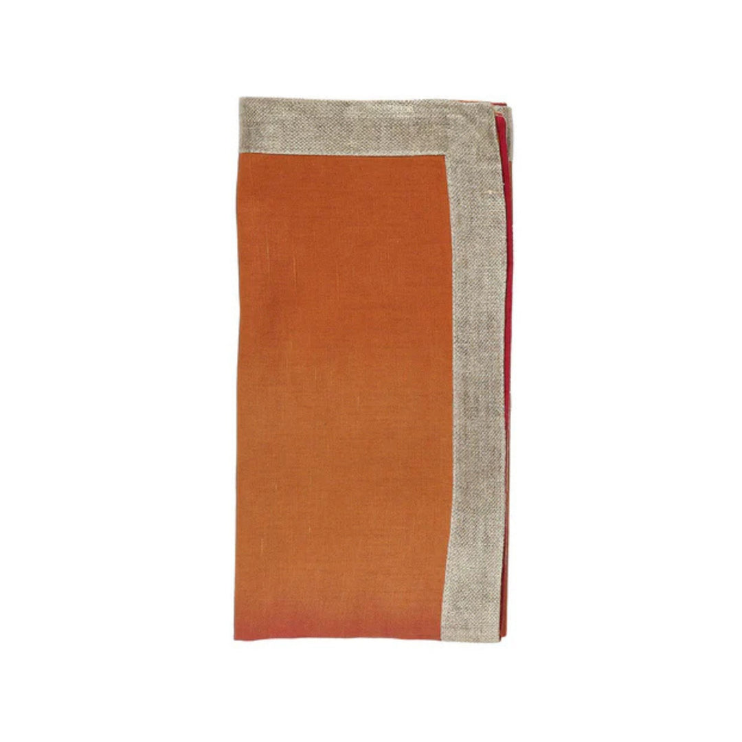 Dip Dye Napkin - Cranberry