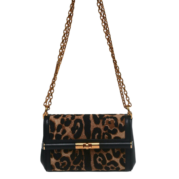 Shoulder Bag - Leopard/Black