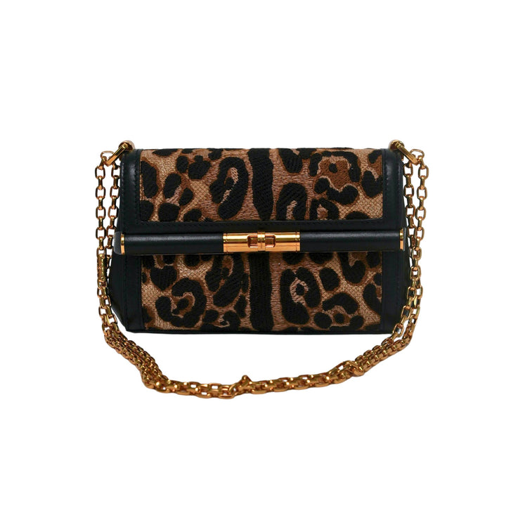 Shoulder Bag - Leopard/Black