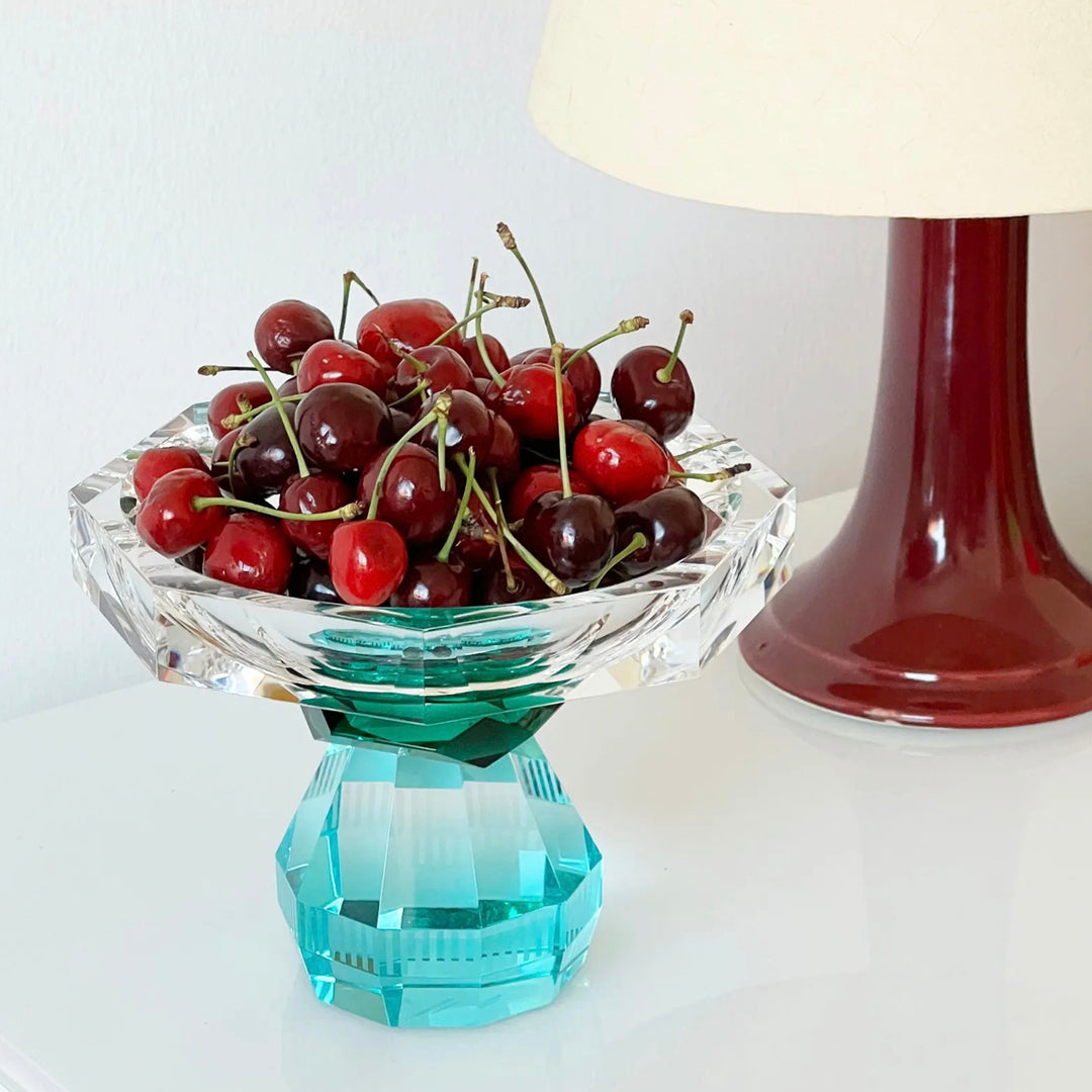 Madison Bowl - Azure/Clear/Green