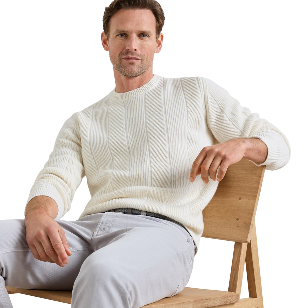 Dolomite Crewneck Sweater in Almond