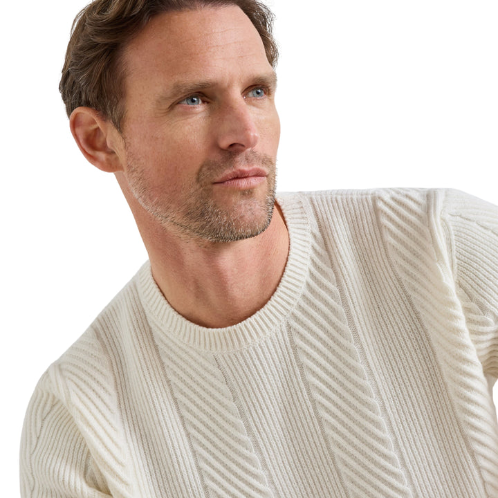 Dolomite Crewneck Sweater in Almond