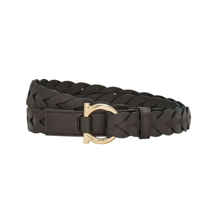 Donna H25 Tie Woven Belt - Testa Di Moro