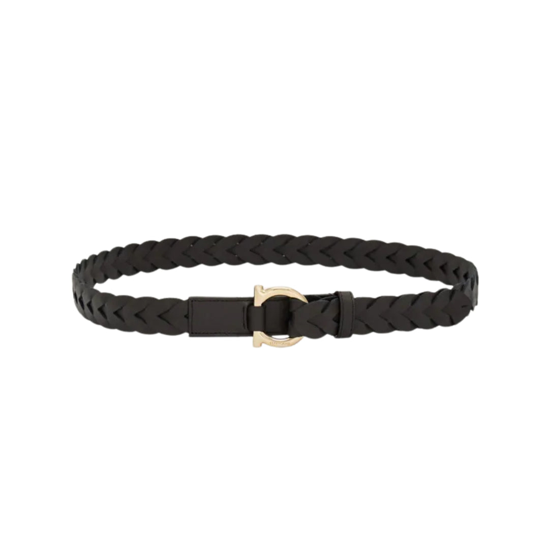 Donna H25 Tie Woven Belt - Testa Di Moro