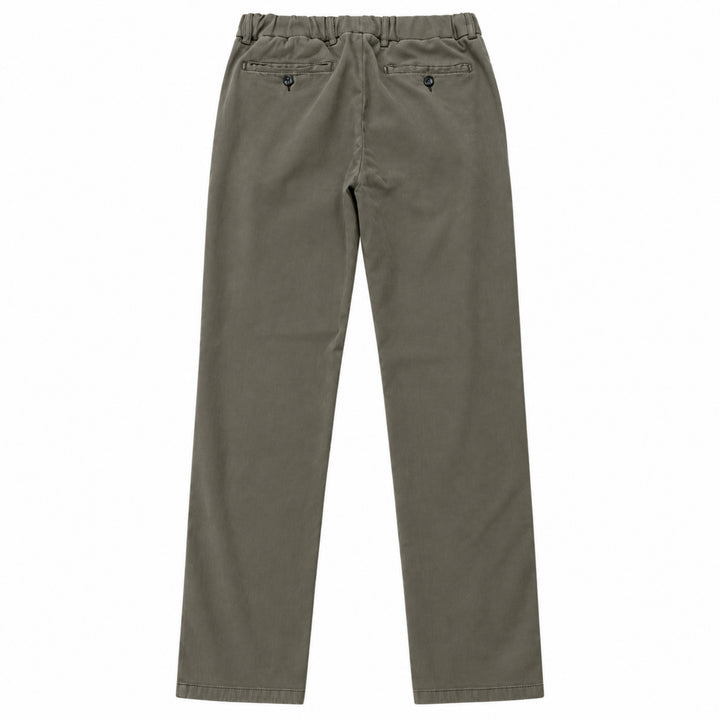 Drawstring Soft Drill Pant in Tobacco