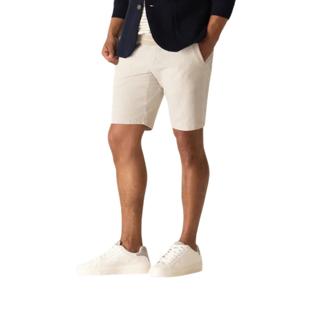 Drawstring Short in Supernatural Seersucker