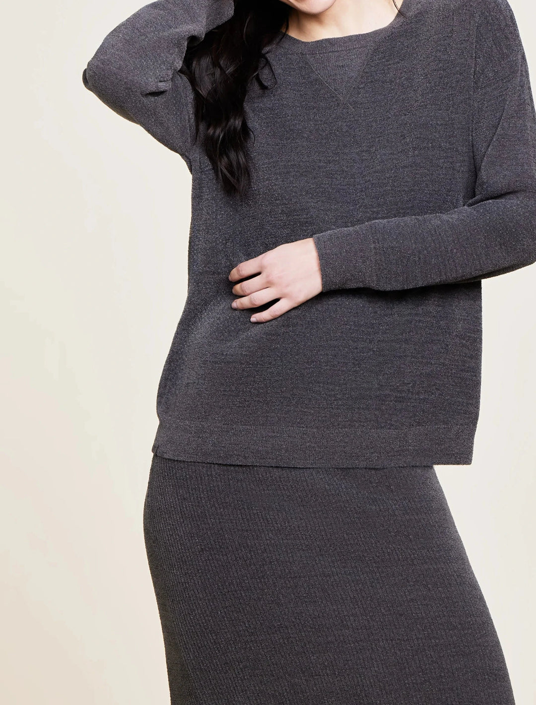 CCUL Drop Shoulder Pullover - Carbon