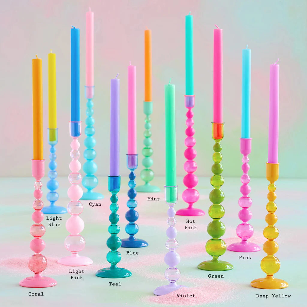 Sugar Plum Taper Candle Holder